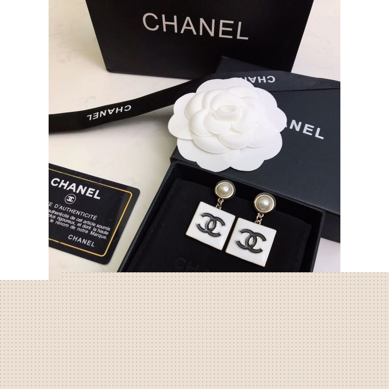 Ch*el earrings